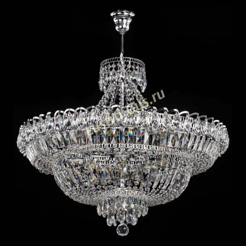 Люстра Водопад с подвесом  в Сочи Гусь Хрустальный