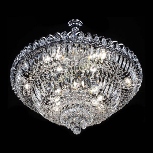 Люстра Водопад с подвесом  в Сочи Гусь Хрустальный