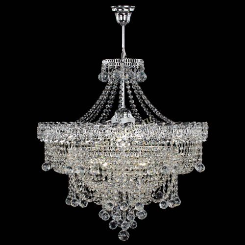 Люстра Водопад Софья с подвесом в Сочи Гусь Хрустальный