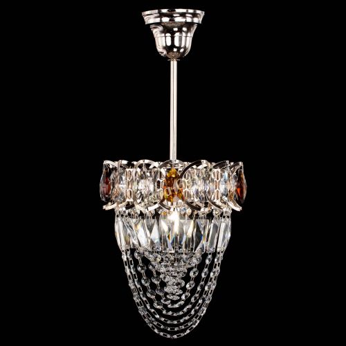 Люстра Водоворот №1 мини с подвесом чайная в Сочи Гусь Хрустальный