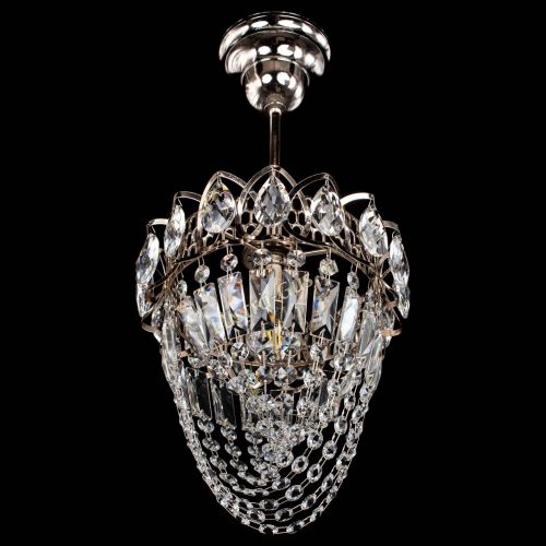 Люстра Водоворот №1 мини с подвесом в Сочи Гусь Хрустальный