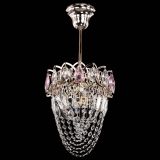 Люстра Водоворот №1 мини с подвесом розовая в Сочи