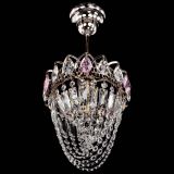 Люстра Водоворот №1 мини с подвесом розовая в Сочи