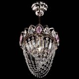 Люстра Водоворот №1 мини с подвесом розовая в Сочи