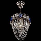 Люстра Водоворот №1 мини с подвесом синяя в Сочи Люстра Водоворот №1 мини с подвесом синяя в Сочи