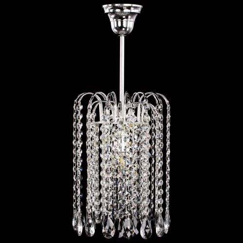 Люстра Зима капель журавлик черная в Сочи Гусь Хрустальный