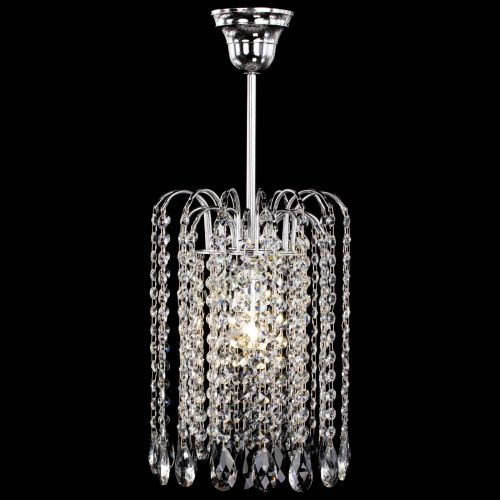 Люстра Зима капель журавлик черная в Сочи Гусь Хрустальный