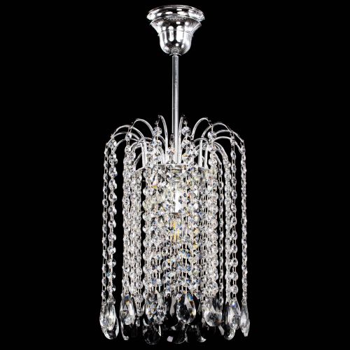 Люстра Зима капель журавлик черная в Сочи Гусь Хрустальный