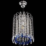 Люстра Зима капель журавлик синяя в Сочи Люстра Зима капель журавлик синяя в Сочи