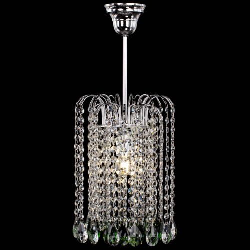 Люстра Зима капель журавлик розовая в Сочи Гусь Хрустальный