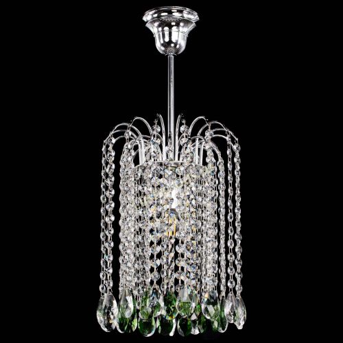 Люстра Зима капель журавлик розовая в Сочи Гусь Хрустальный