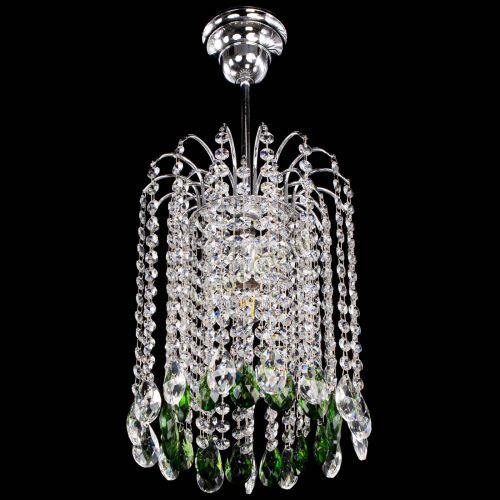 Люстра Зима капель журавлик розовая в Сочи Гусь Хрустальный