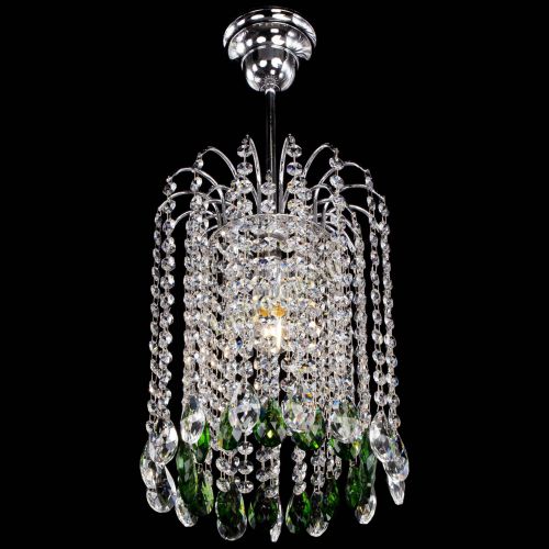 Люстра Зима капель журавлик розовая в Сочи Гусь Хрустальный