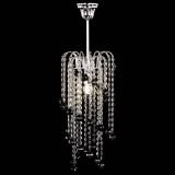 Люстра Зима каскад шар 30 черная в Сочи