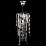 Люстра Зима каскад шар 30 черная в Сочи