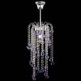 Люстра Зима каскад шар 30 фиолетовая в Сочи Люстра Зима каскад шар 30 фиолетовая в Сочи