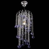 Люстра Зима каскад шар 30 фиолетовая в Сочи Люстра Зима каскад шар 30 фиолетовая в Сочи