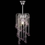 Люстра Зима каскад шар 30 розовая в Сочи Люстра Зима каскад шар 30 розовая в Сочи