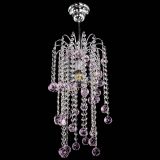 Люстра Зима каскад шар 30 розовая в Сочи Люстра Зима каскад шар 30 розовая в Сочи