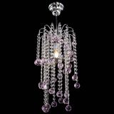 Люстра Зима каскад шар 30 розовая в Сочи Люстра Зима каскад шар 30 розовая в Сочи