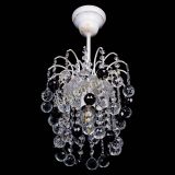 Люстра Зима шар черная (белая патина) в Сочи Люстра Зима шар черная (белая патина) в Сочи