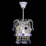 Люстра Зима шар синяя (белая патина) в Сочи Люстра Зима шар синяя (белая патина) в Сочи