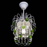 Люстра Зима шар зеленая (белая патина) в Сочи Люстра Зима шар зеленая (белая патина) в Сочи