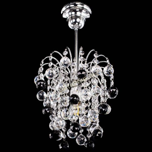 Люстра Зима черная в Сочи Гусь Хрустальный