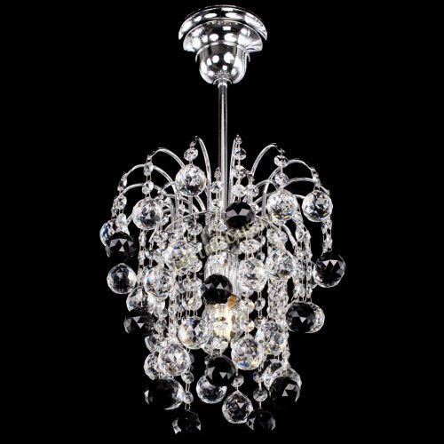 Люстра Зима черная в Сочи Гусь Хрустальный