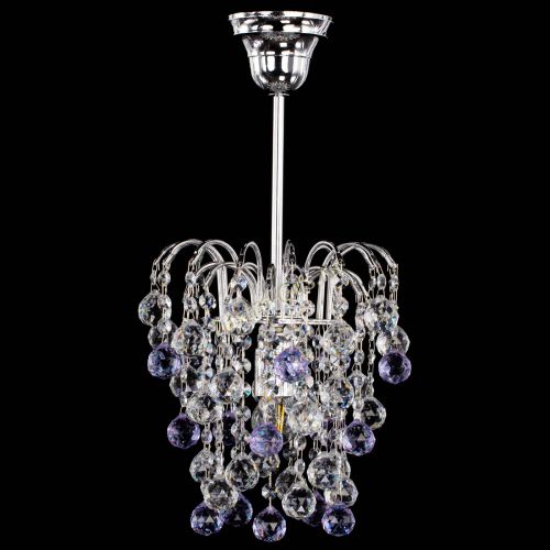 Люстра Зима шар фиолетовая в Сочи Люстра Зима шар фиолетовая в Сочи