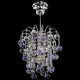 Люстра Зима шар фиолетовая в Сочи Люстра Зима шар фиолетовая в Сочи