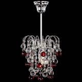Люстра Зима шар красная в Сочи Люстра Зима шар красная в Сочи