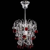 Люстра Зима шар красная в Сочи Люстра Зима шар красная в Сочи