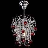 Люстра Зима шар красная в Сочи Люстра Зима шар красная в Сочи