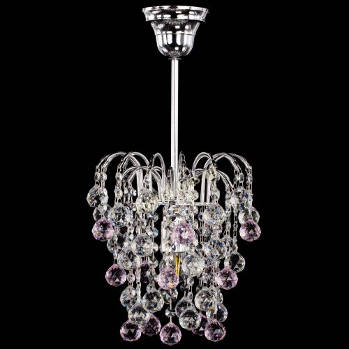 Люстра Зима шар розовая в Сочи Люстра Зима шар розовая в Сочи