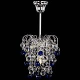 Люстра Зима шар синяя в Сочи