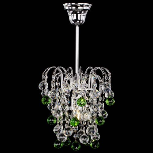 Люстра Зима зеленая в Сочи Гусь Хрустальный