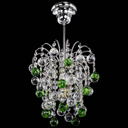 Люстра Зима зеленая в Сочи Гусь Хрустальный