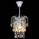 Люстра Зима журавлик чайная (белая патина) в Сочи