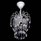 Люстра Зима журавлик черная (белая патина) в Сочи