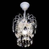 Люстра Зима журавлик черная (белая патина) в Сочи