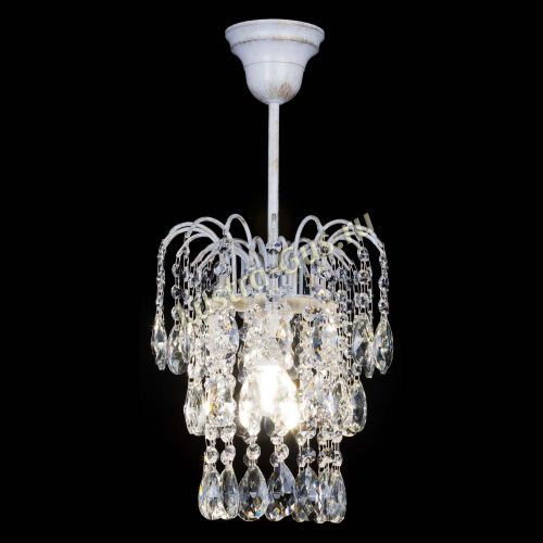 Люстра Зима журавлик белая в Сочи Гусь Хрустальный