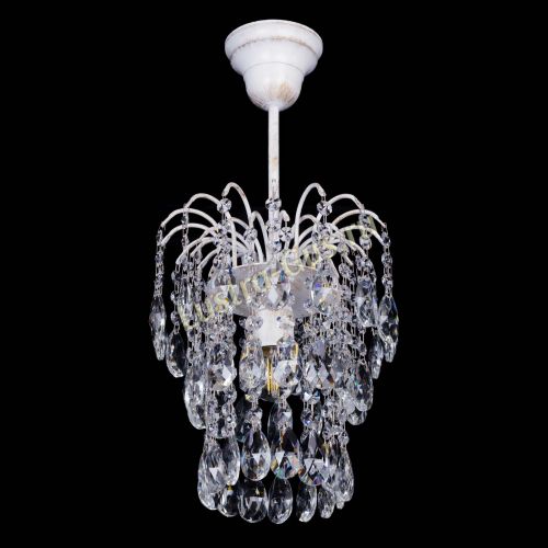 Люстра Зима журавлик белая в Сочи Гусь Хрустальный