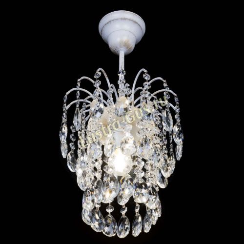 Люстра Зима журавлик белая в Сочи Гусь Хрустальный