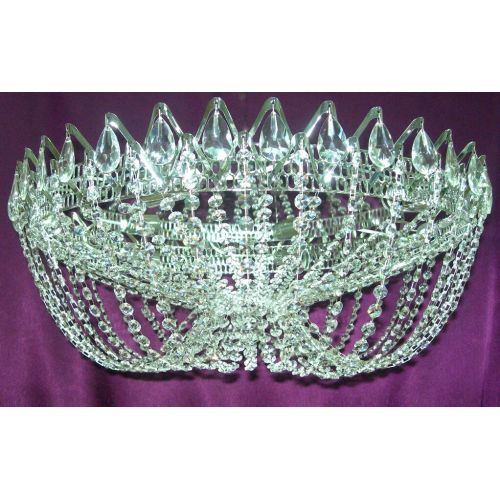 Люстра Водоворот Элит-Купол в Сочи Гусь Хрустальный