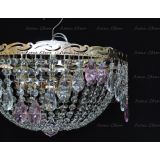 Люстра Анжелика журавлик розовая в Сочи