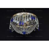 Люстра Анжелика журавлик синяя в Сочи