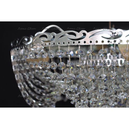 Люстра Анжелика Волна  в Сочи Гусь Хрустальный