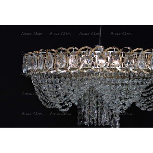 Люстра Водоворот + Низ в Сочи Гусь Хрустальный