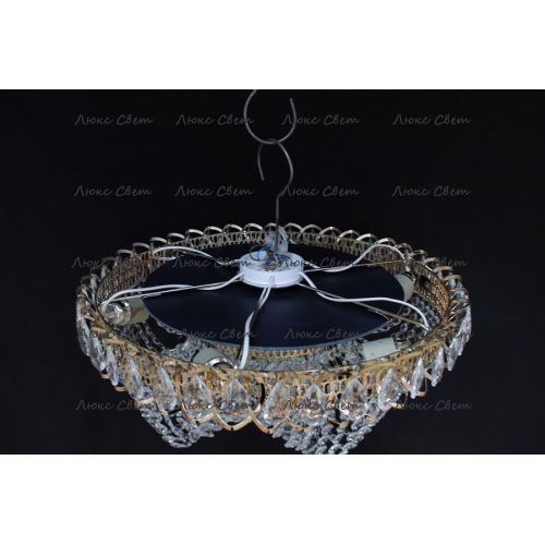 Люстра Водоворот + Низ в Сочи Гусь Хрустальный